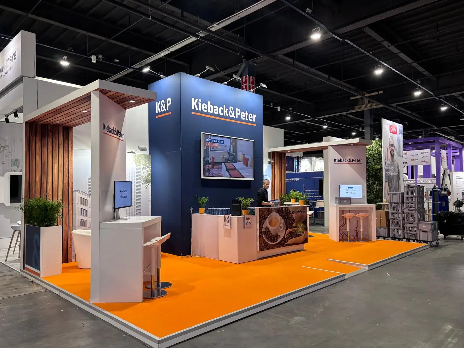 JCB Toys exhibition booth at EES